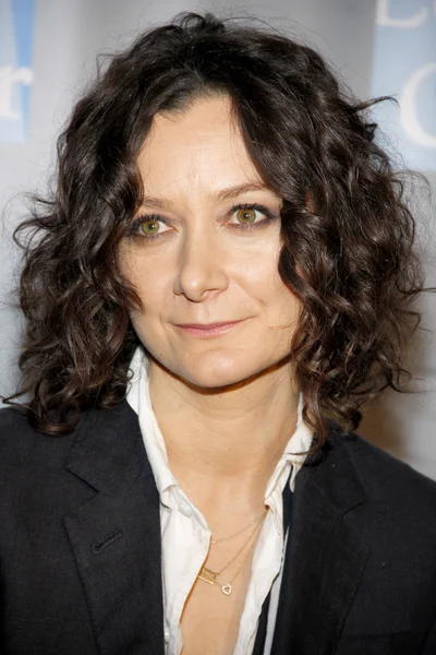 Sara Gilbert em Beverly Hills — Fotografia de Stock