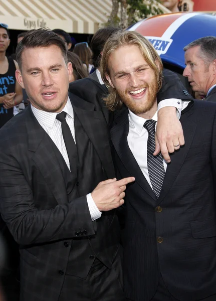 Channing Tatum e Wyatt Russell — Fotografia de Stock