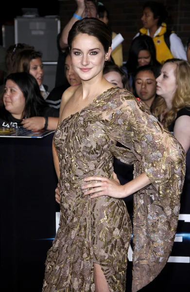 Herečka Shailene Woodley — Stock fotografie