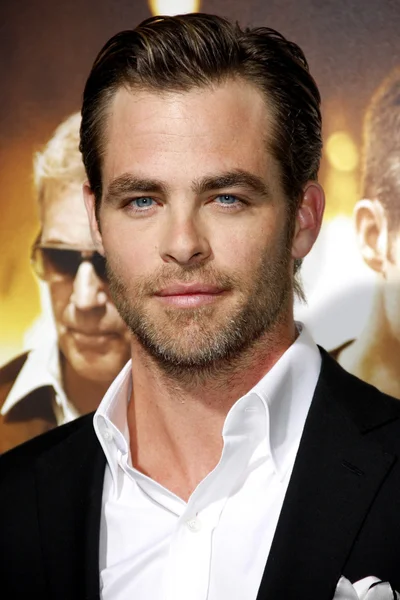 Ator Chris Pine — Fotografia de Stock