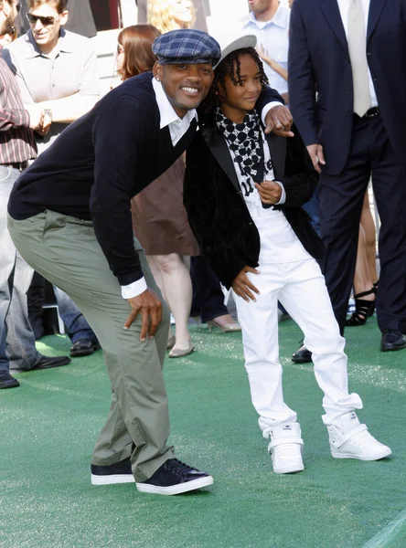 Will Smith and Jaden Smith — Stock Photo, Image