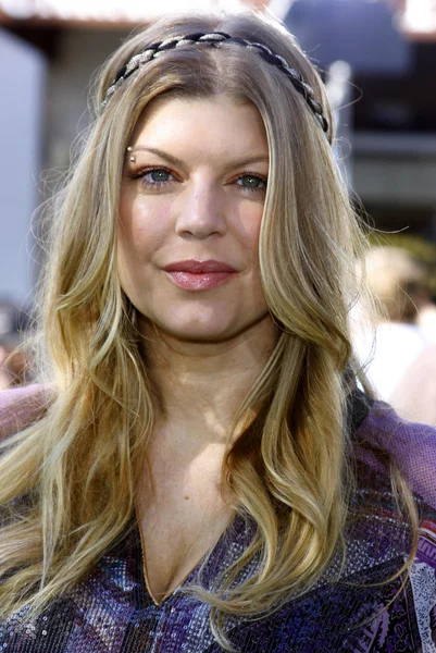 Actress Fergie in Westwood — Stock Photo, Image