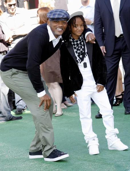 Will Smith y Jaden Smith — Foto de Stock