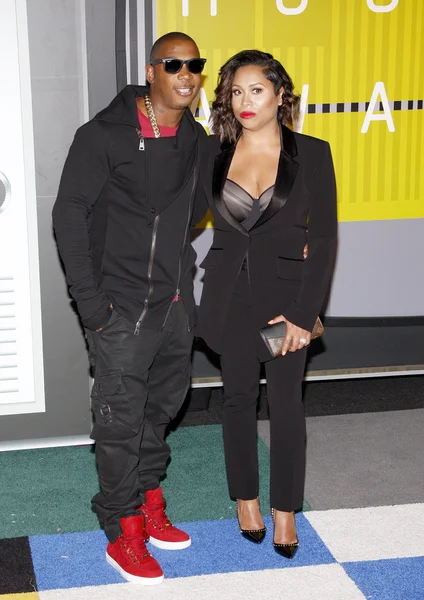 Ja Rule and Aisha Atkins — Stock Photo, Image