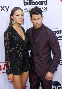 Olivia Culpo and Nick Jonas in Las Vegas