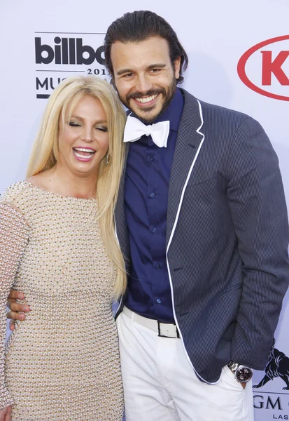 Britney Spears and Charlie Ebersol in Las Vegas — Stock Photo, Image
