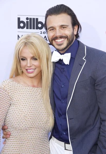 Britney Spears and Charlie Ebersol in Las Vegas — Stock Photo, Image