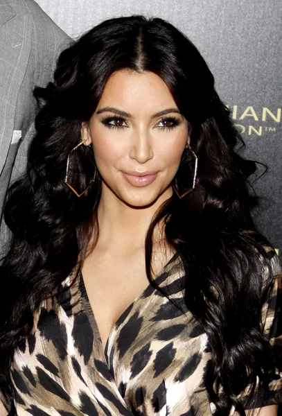 Personalidade da TV Kim Kardashian — Fotografia de Stock