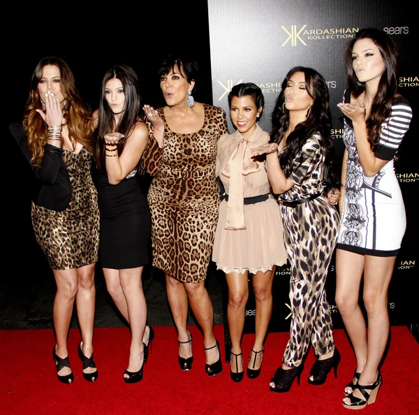 Kardashian Jenner family — Stok fotoğraf
