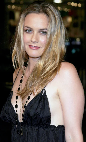 Aktorka Alicia Silverstone — Zdjęcie stockowe