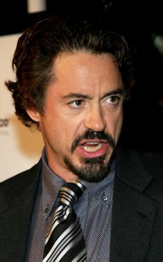 Actor Robert Downey Jr. clipart