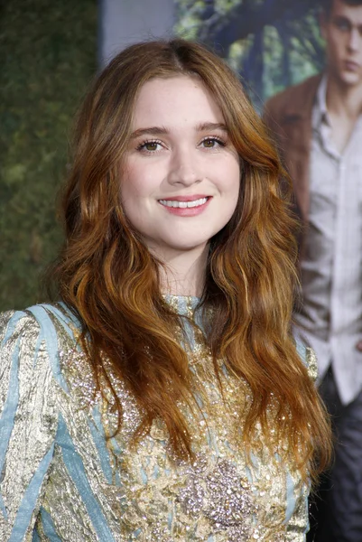 Actress Alice Englert — Stockfoto