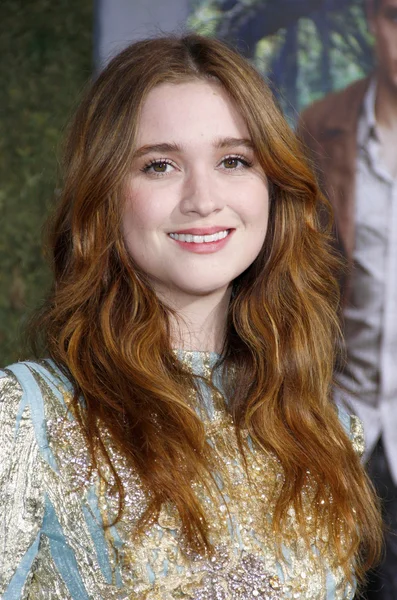 Atriz Alice Englert — Fotografia de Stock