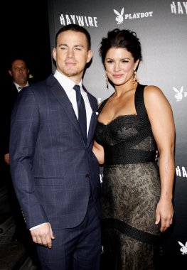 Gina Carano and Channing Tatum