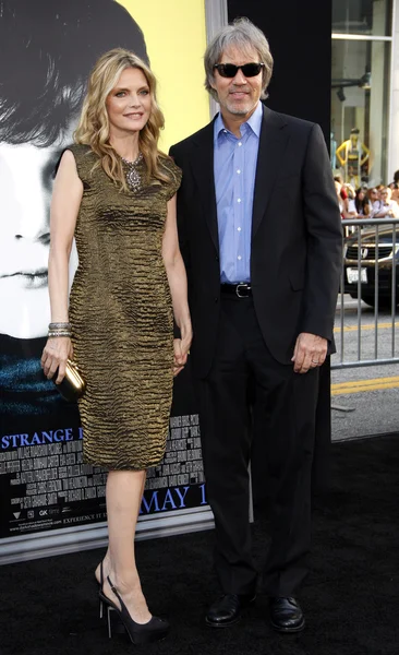 Michelle pfeiffer i david e. kelley — Zdjęcie stockowe