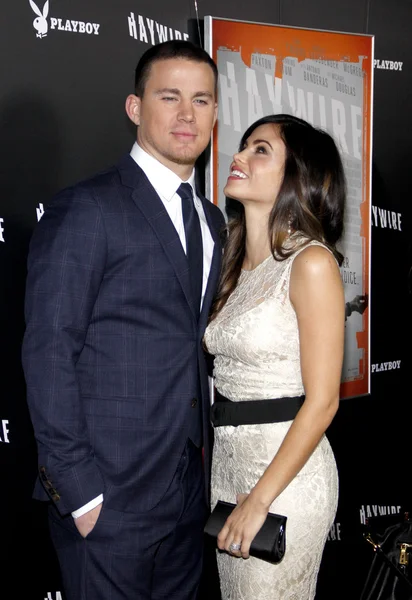 Channing Tatum y Jenna Dewan — Foto de Stock