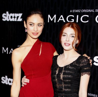 Olga Kurylenko and Elena Satin