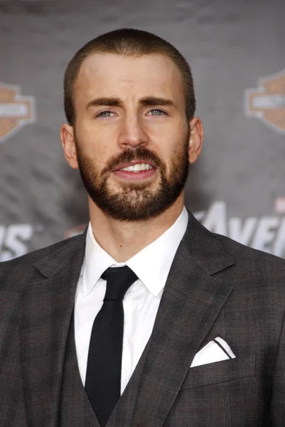 El actor Chris Evans — Foto de Stock