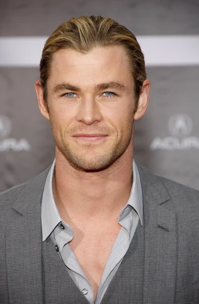 Los Angeles Usa Avril 2012 Acteur Chris Hemsworth Première Marvel — Photo
