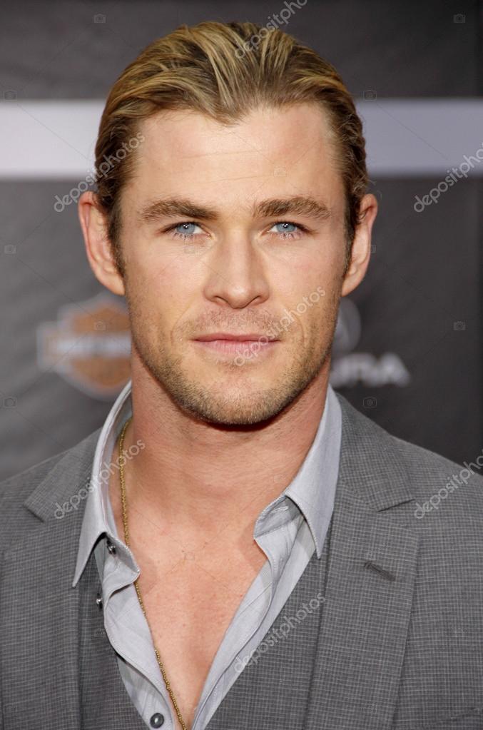 Cera De Chris Hemsworth Como Thor. Fotografia Editorial - Imagem