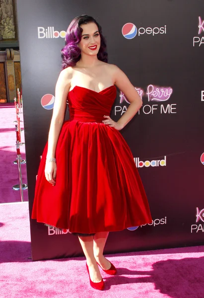 Şarkıcı Katy Perry — Stok fotoğraf
