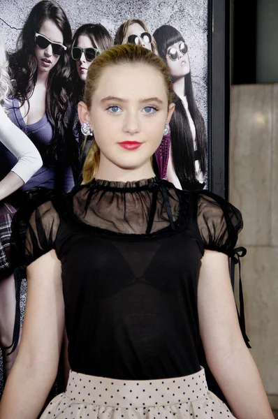 Actress Kathryn Newton — Stock Photo, Image