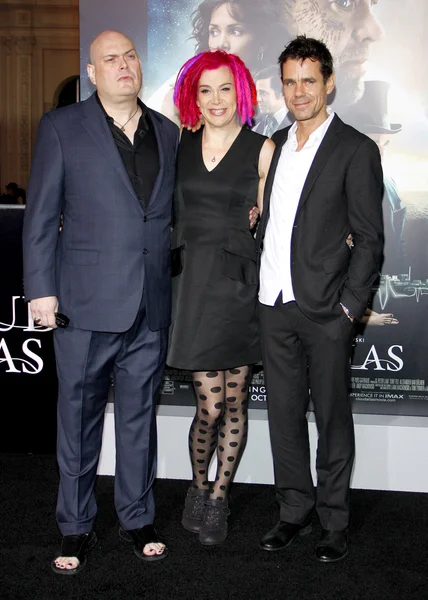 Lana Wachowski, Andy Wachowski y Tom Tykwer — Foto de Stock