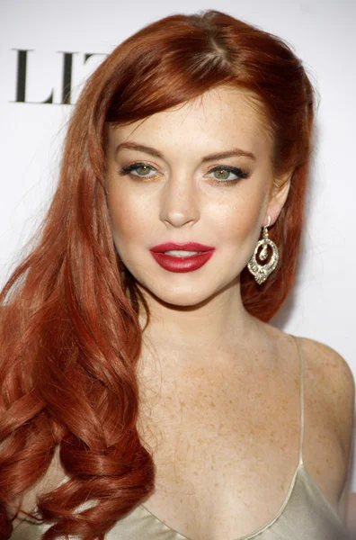 Beverly Hills Usa Novembre 2012 Attrice Lindsay Lohan Alla Premiere — Foto Stock