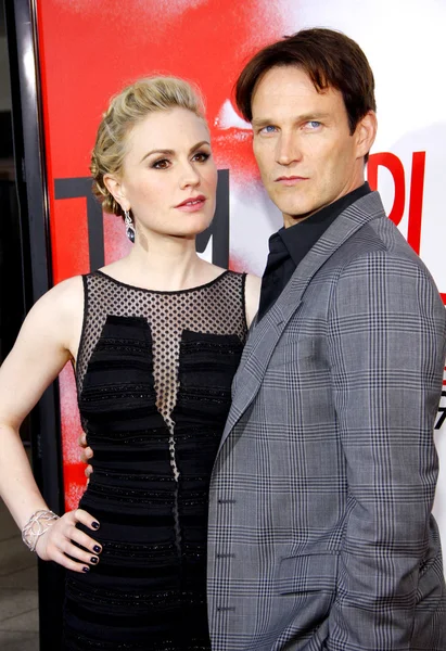 Anna paquin και stephen moyer — Φωτογραφία Αρχείου