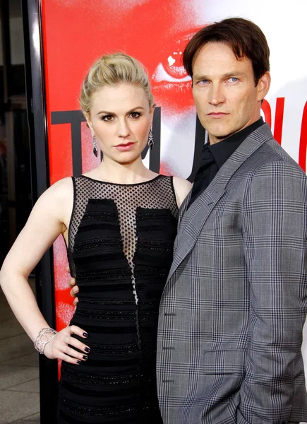 Anna paquin και stephen moyer — Φωτογραφία Αρχείου