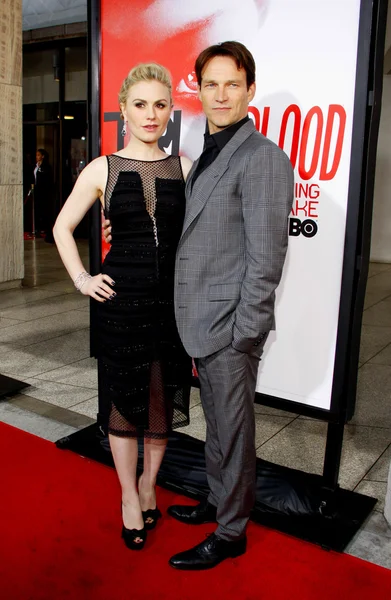 Anna paquin a stephen moyer — Stock fotografie