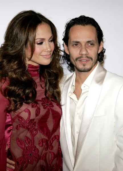 Jennifer Lopez and Marc Anthony — Stock Photo, Image