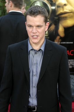 aktör Matt Damon