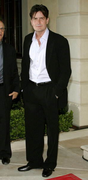 Actor Charlie Sheen