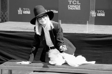 Diane Keaton at Diane Keaton Hand- and Footprint Ceremony held at the TCL Chinese Theater in Hollywood, USA on August 11, 2022.