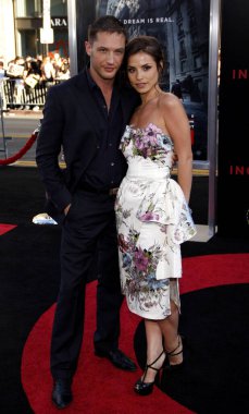 Tom Hardy at the Los Angeles premiere of 'Inception' held at the Grauman's Chinese Theatre in Hollywood on July 13, 2010.