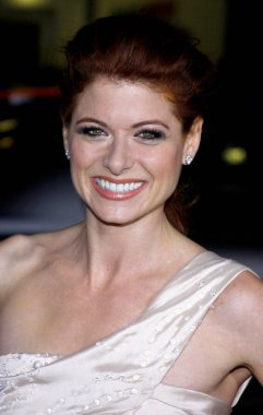 Debra Messing, 3 Aralık 2008 'de Hollywood' daki Grauman 's Chinese Theater' da düzenlenen 