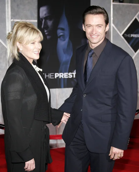 Hugh Jackman y Deborra-Lee Furness —  Fotos de Stock