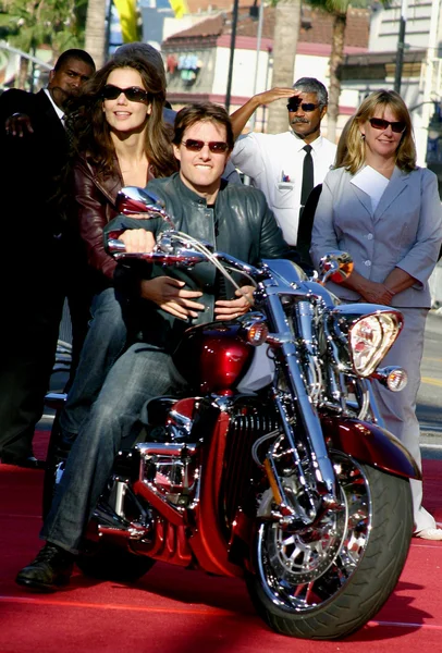 Tom Cruise and Katie Holmes — Stock Photo, Image