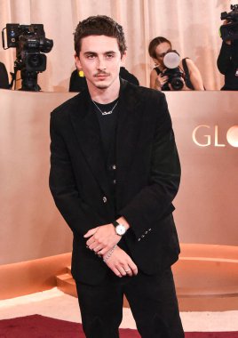 Timothee Chalamet, Beverly Hills, ABD 'deki Beverly Hilton' da 11 Ocak 2026 'da düzenlenen 83..