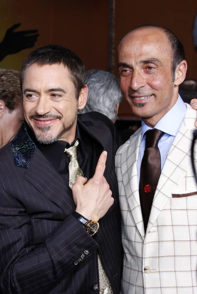 Robert Downey Jr. and Shaun Toub — ストック写真
