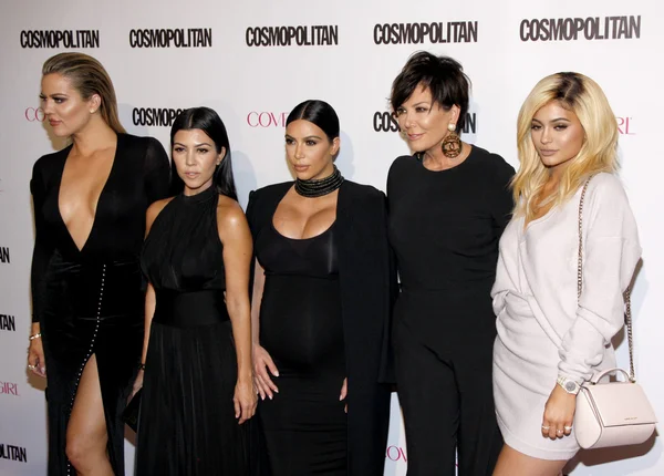Família Kardashian e Jenner — Fotografia de Stock