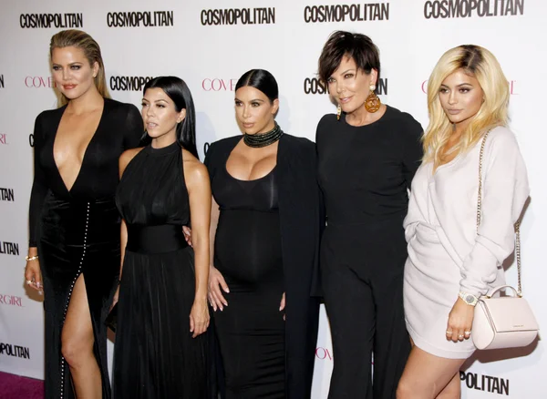 Kardashian and Jenner family — Stok fotoğraf