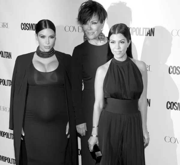 Kris Jenner, Kim et Kourtney Kardashian — Photo