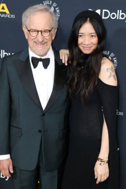 Steven Spielberg ve Chloe Zhao, 7 Şubat 2026 'da Beverly Hilton, ABD' de düzenlenen 78..