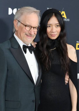 Steven Spielberg ve Chloe Zhao, 7 Şubat 2026 'da Beverly Hilton, ABD' de düzenlenen 78..