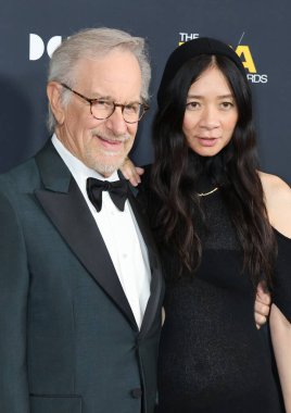 Steven Spielberg ve Chloe Zhao, 7 Şubat 2026 'da Beverly Hilton, ABD' de düzenlenen 78..