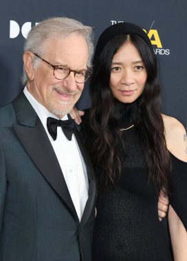 Steven Spielberg ve Chloe Zhao, 7 Şubat 2026 'da Beverly Hilton, ABD' de düzenlenen 78..