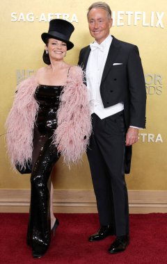 Fran Drescher ve Marc Jacobson, 1 Mart 2026 'da ABD' nin Los Angeles kentindeki Shrine Oditoryumu ve Expo Hall 'da düzenlenen 32..