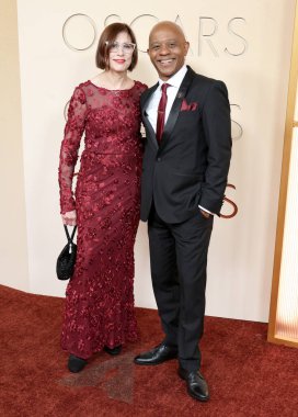 Joy Davis ve Marlon West, 15 Mart 2026 'da ABD' nin Hollywood kentindeki Dolby Tiyatrosu 'nda düzenlenen 98..